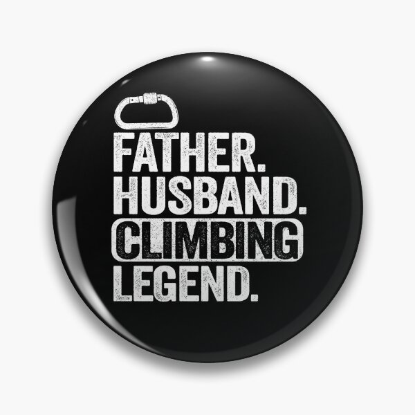 Item preview, Father Husband Climbing Legend Funny Climbing designed and sold by Stronzi.