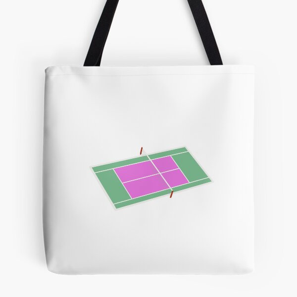Item preview, Pink and Green Tennis Court sticker designed and sold by madsskeen.
