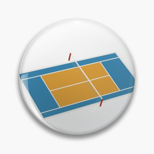 Item preview, Orange and Blue tennis court  designed and sold by madsskeen.