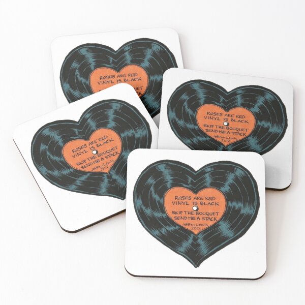 Item preview, y2k heart vinyl  designed and sold by Bella Vaccari.
