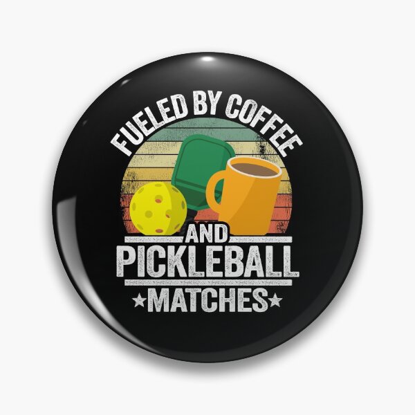 Item preview, Fueled By Coffee And Pickleball Matches Funny Pickleball designed and sold by Stronzi.