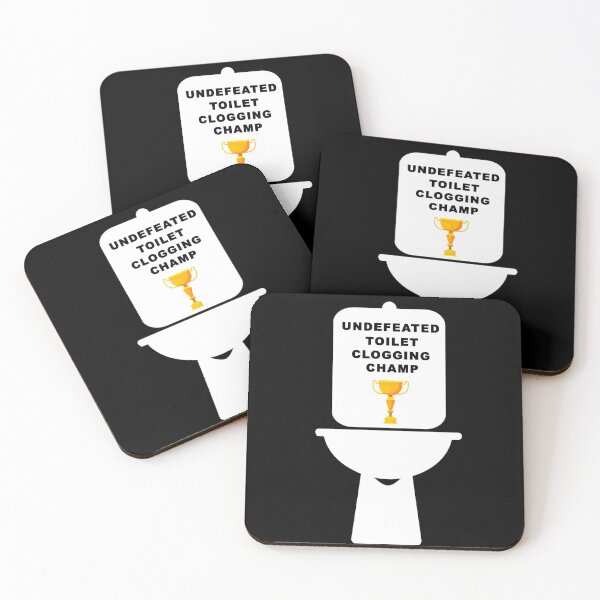 Item preview, Undefeated Toilet Clogging Champ designed and sold by Simo200.
