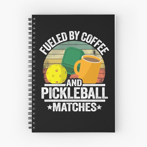 Item preview, Fueled By Coffee And Pickleball Matches Funny Pickleball designed and sold by Stronzi.