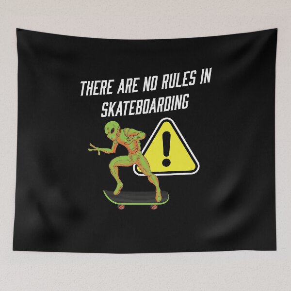 Item preview, There are no Rules in Skateboarding Skateboard Skateboarder  designed and sold by Rzelemenz.