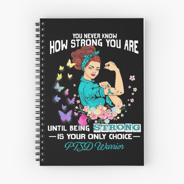 Item preview, PTSD Warrior You Never Know How Strong You Are designed and sold by largellie.