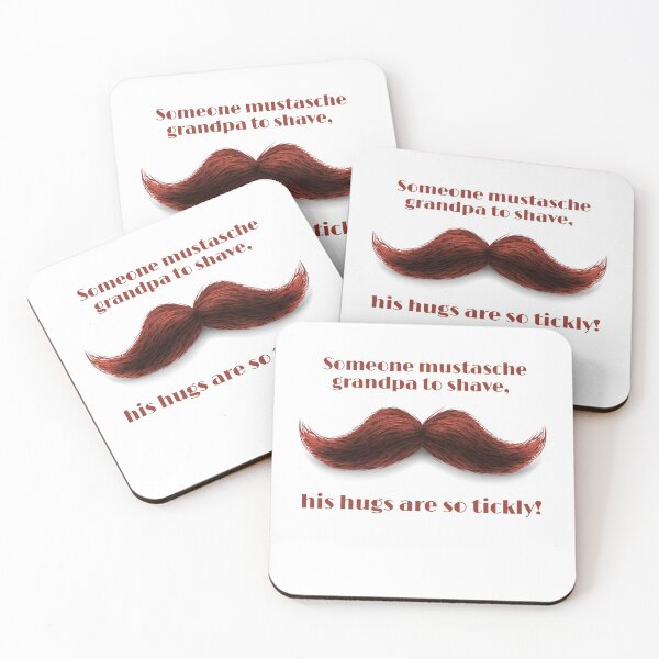 Item preview, funny brown grandfather mustache designed and sold by Marouane21.