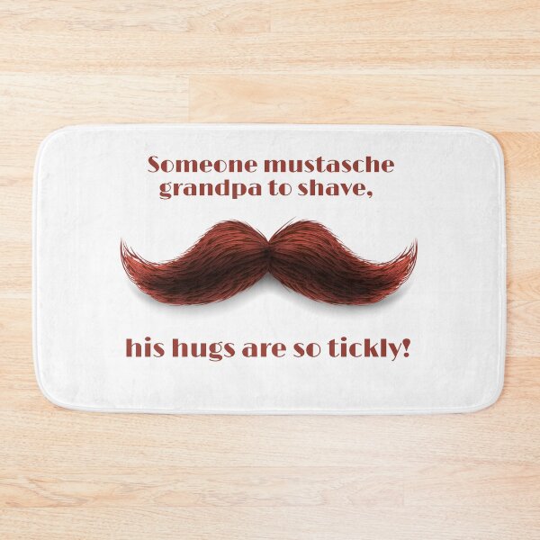 Item preview, funny brown grandfather mustache designed and sold by Marouane21.