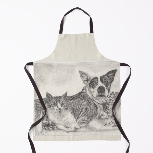 Item preview, Pals, Kitty and Zoey... Pet Portrait Commission designed and sold by chstudios.