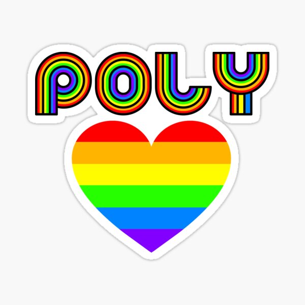 Polyamorous Heart Sticker