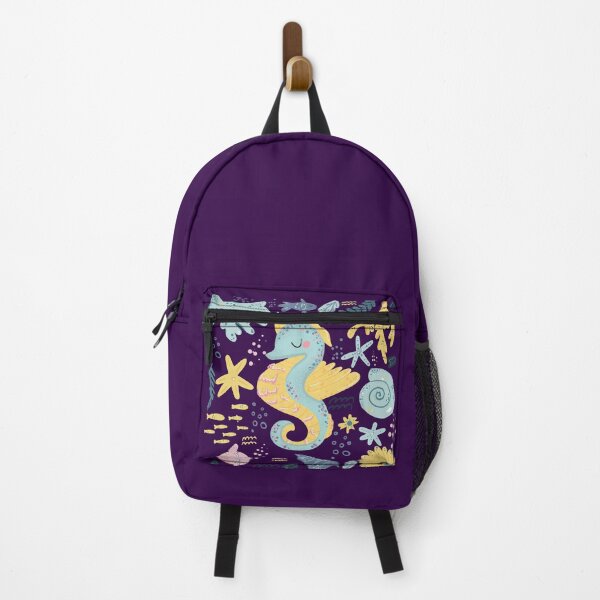 Item preview, Cute Seahorse Underwater Doodle designed and sold by KrisSidDesigns.