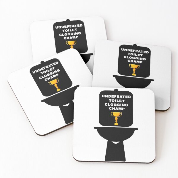 Item preview, Undefeated Toilet Clogging Champ designed and sold by Simo200.
