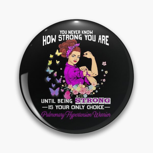 Item preview, Pulmonary Hypertension Warrior You Never Know How Strong You Are designed and sold by largellie.