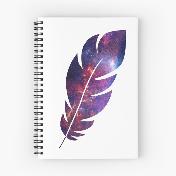 Item preview, The Galaxy in a Feather designed and sold by Angela Rafter.