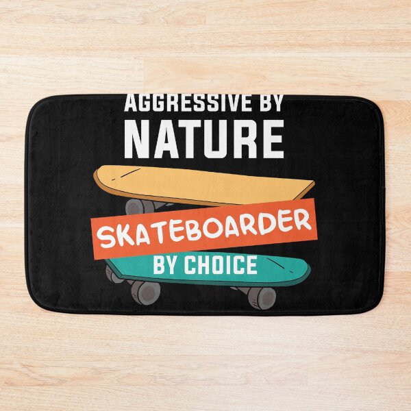 Item preview, Agressive by Nature Skateboarder by Choice Funny Skateboard  designed and sold by Rzelemenz.