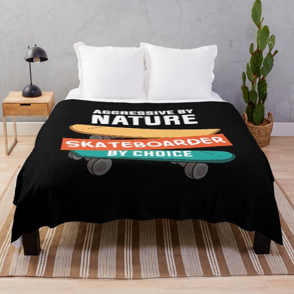 Item preview, Agressive by Nature Skateboarder by Choice Funny Skateboard designed and sold by Rzelemenz.