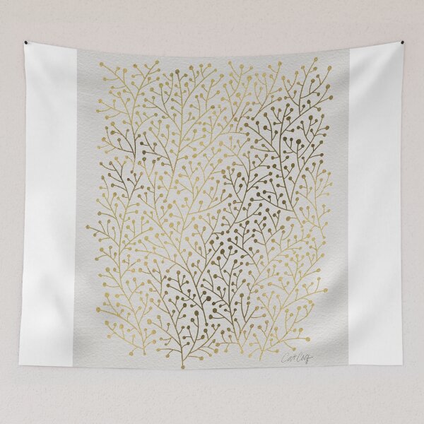 Item preview, Gold Berry Branches designed and sold by Cat Coquillette.