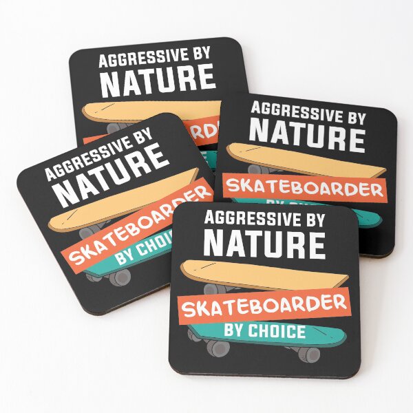 Item preview, Agressive by Nature Skateboarder by Choice Funny Skateboard  designed and sold by Rzelemenz.