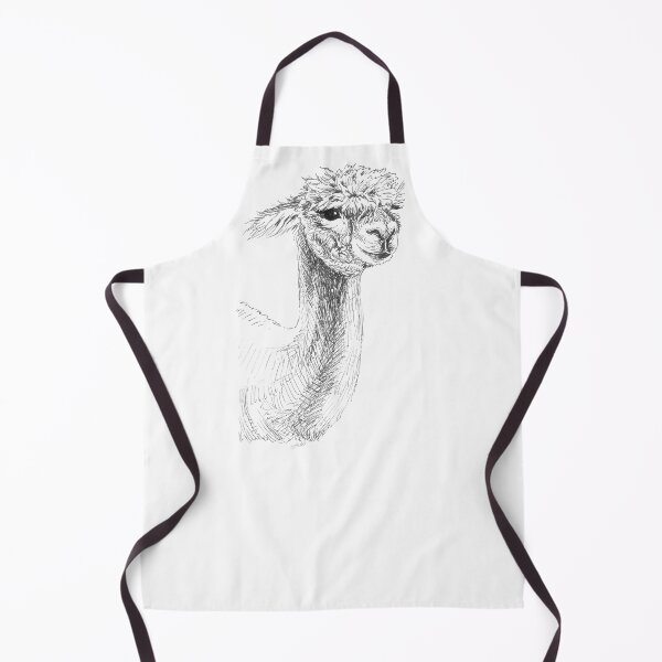 Item preview, Alpaca Drawing designed and sold by LauraWolfArtist.