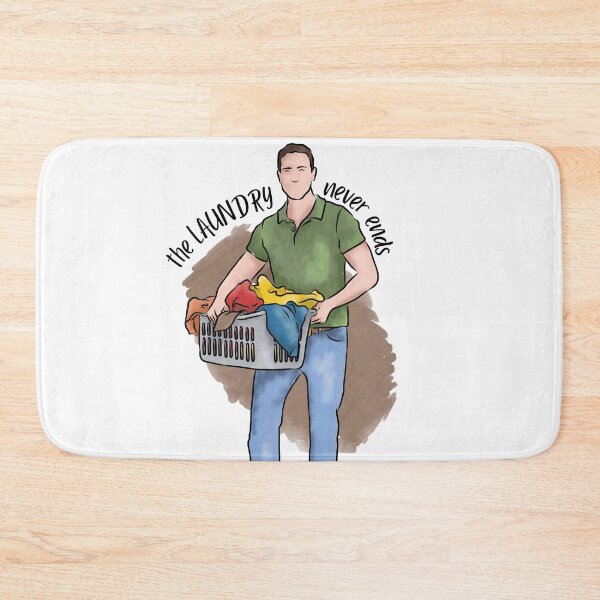 Item preview, The Laundry Never Ends designed and sold by Moved2Create.