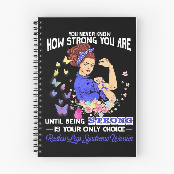Item preview, Restless Legs Syndrome Warrior You Never Know How Strong You Are designed and sold by largellie.