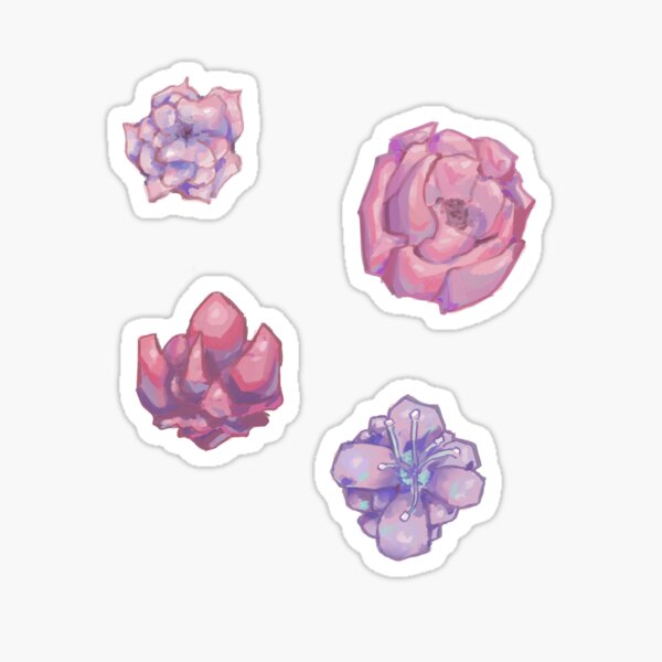 "Pastel Flowers" Sticker for Sale by happio Redbubble