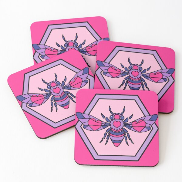 Item preview, Bi Pride Bee designed and sold by Screaming-Frog.