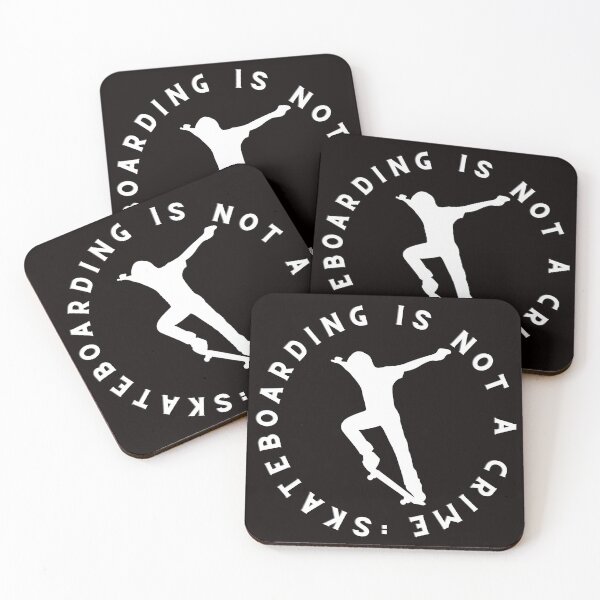 Item preview, Skateboarding is not a crime designed and sold by Light79.