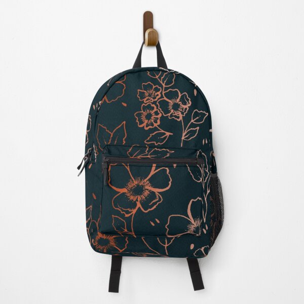 Item preview, Navy and Copper Buttercup flowers designed and sold by JJLosh.