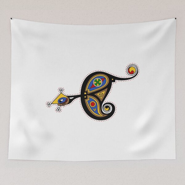 Item preview, Kells Letter C (Color) designed and sold by CatholicSaints.