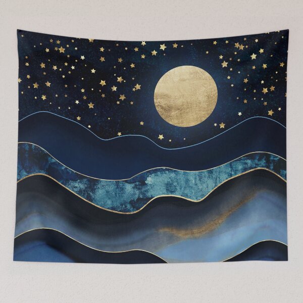 Item preview, Golden Moon designed and sold by spacefrogdesign.