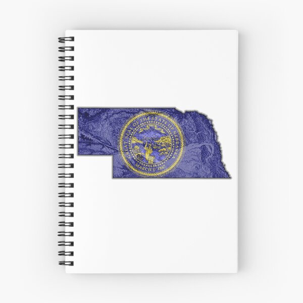 Item preview, Nebraska State Flag designed and sold by CartographyJake.