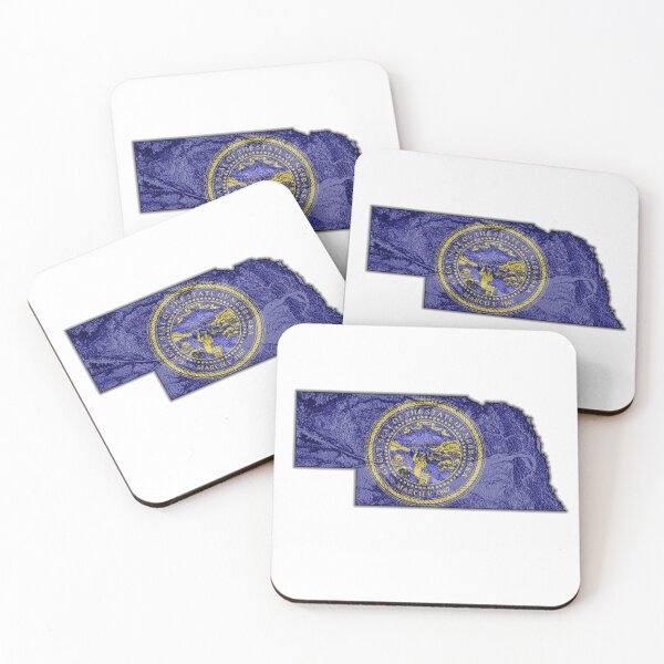 Item preview, Nebraska State Flag designed and sold by CartographyJake.