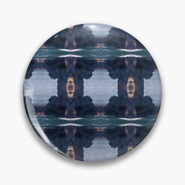 Item preview, Deep Blue geometric pattern designed and sold by steeleart1.