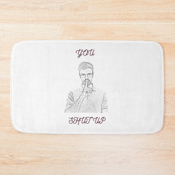 Item preview, gift shut up, sir ask for silence for calm and comfort. designed and sold by Marouane21.