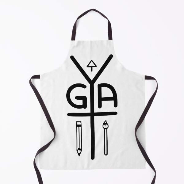 Item preview, Yuuki G's Artsy Things Official Logo 2021 (Black) designed and sold by Yuuki G's Artsy Things.