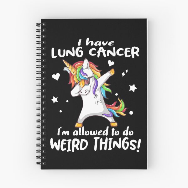 Item preview, Lung Cancer Warrior I'm Allowed To Do Weird Things designed and sold by Brad-FI.