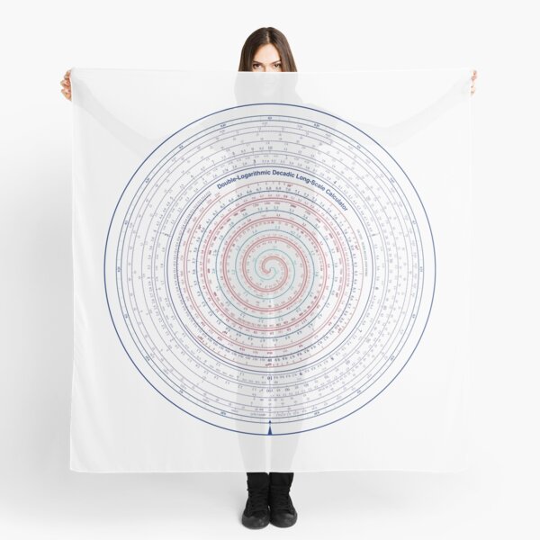 Grand Decadic Long-Scale Calculator Scarf