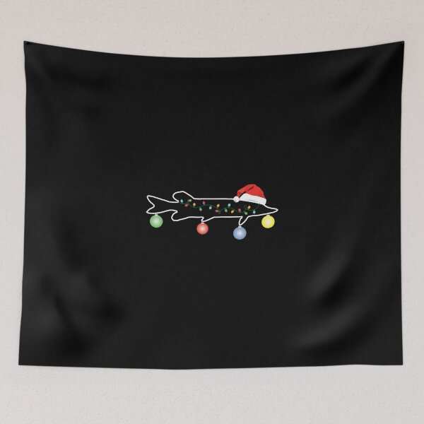 Item preview, Fishing T Shirt Muskie Fishing Christmas Santa Hat Musky Santa Husband Tee Gifts designed and sold by slinkardru.