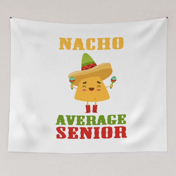 Item preview, Nacho Average Senior Graduating Class Back To School 2021 designed and sold by gkao.
