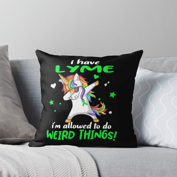 Item preview, Lyme Warrior I'm Allowed To Do Weird Things designed and sold by Brad-FI.