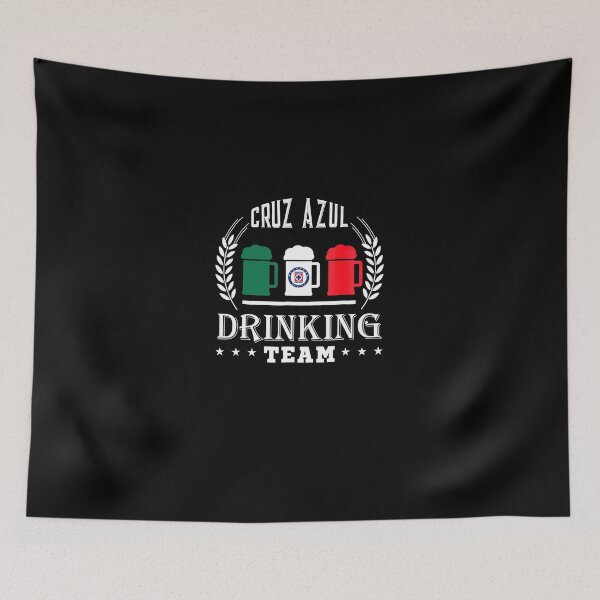 Item preview, Beer Cruz Azul Drinking Team Casual Fan designer designed and sold by MichelaToady06.