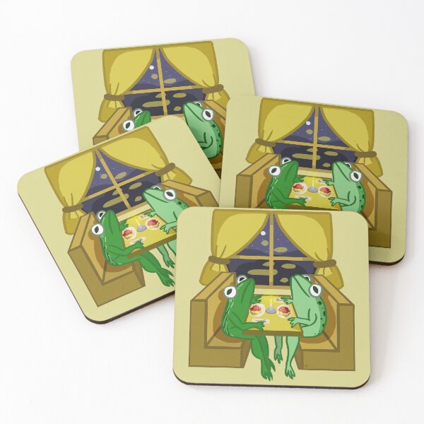 Item preview, Fancy Frog Dinner by Yuuki G designed and sold by Yuuki G's Artsy Things.