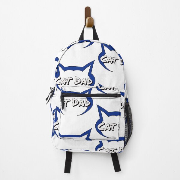 Item preview, Cat dad logo blue 2 designed and sold by Pittstop.