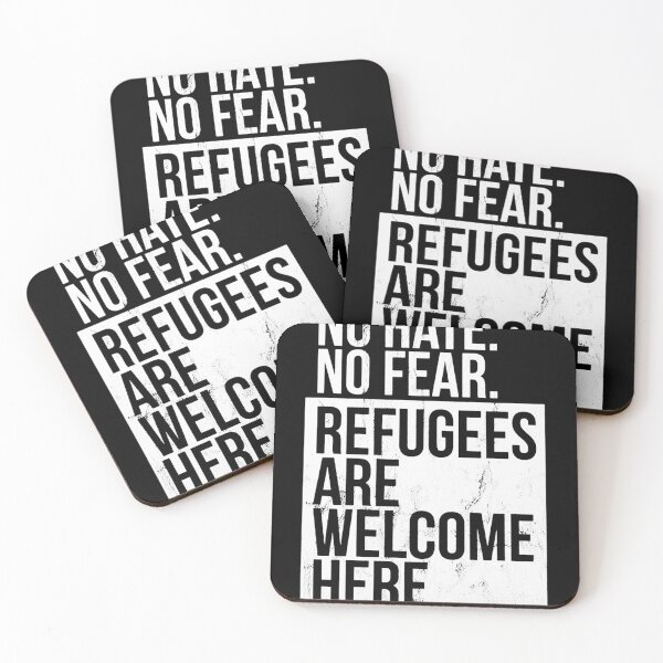 Item preview, Travel Ban, No Hate No Fear, Refugees Are Welcome Here designer designed and sold by MichelaToady06.