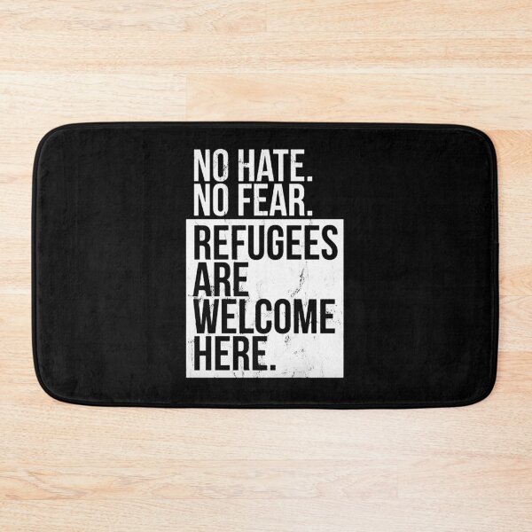Item preview, Travel Ban, No Hate No Fear, Refugees Are Welcome Here designer designed and sold by MichelaToady06.