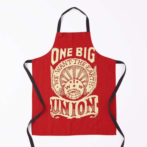 Item preview, One Big Union, We Want The Earth - IWW, Labor Union, Propaganda, Anti Capitalist, Socialist, Anarchist designed and sold by SpaceDogLaika.
