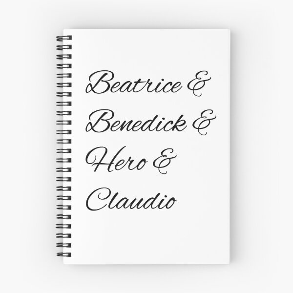 Item preview, Much Ado About Nothing Couples (Black Lettering) designed and sold by jamienathan.