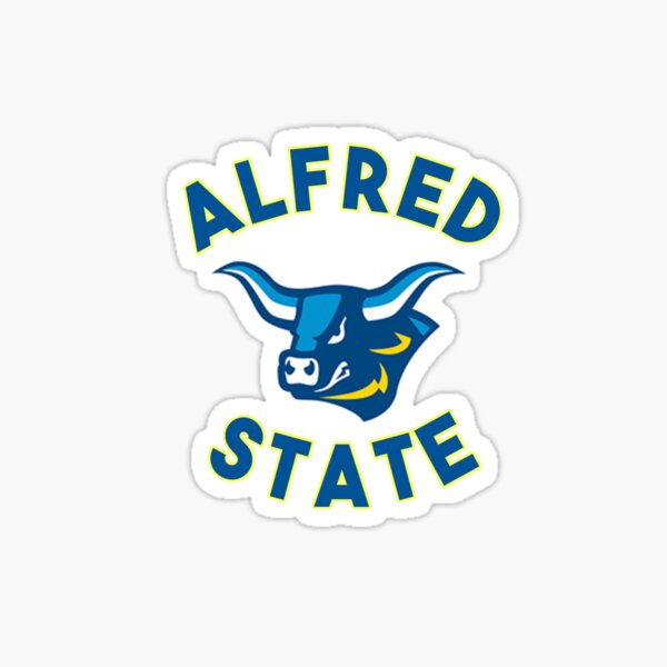 "Alfred State Sticker" Sticker for Sale by bellacallan Redbubble
