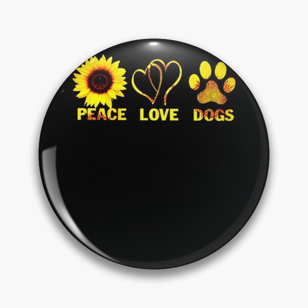 Item preview, Sunflower Peace Love Dog designer designed and sold by BonnieLovato02.