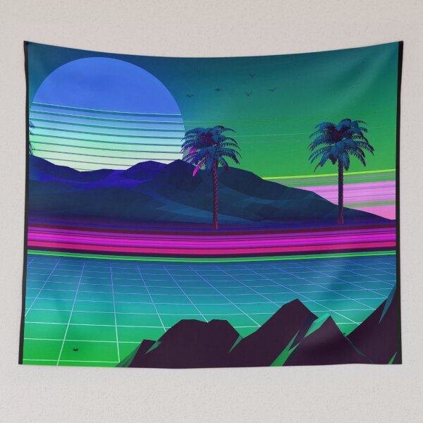 Item preview, Vibrant Neon Digital Island II designed and sold by NexusArts.